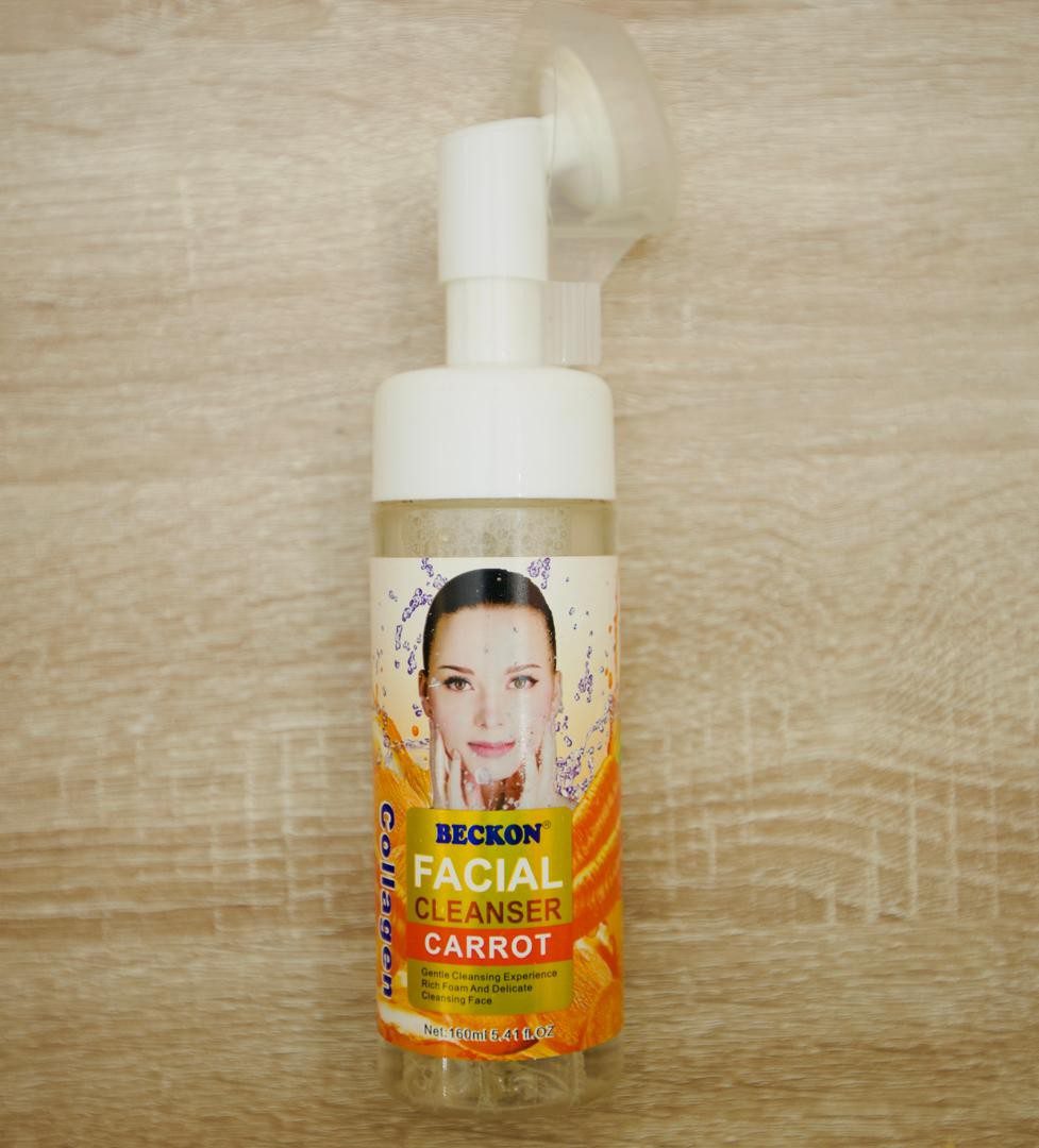 Beckon facial cleanser carrot