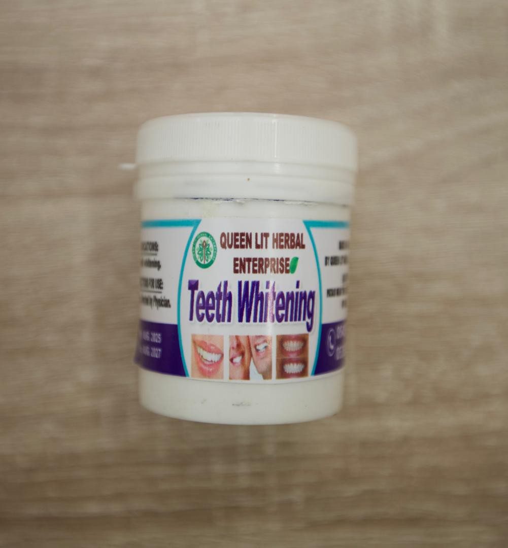 Teeth whitening powder