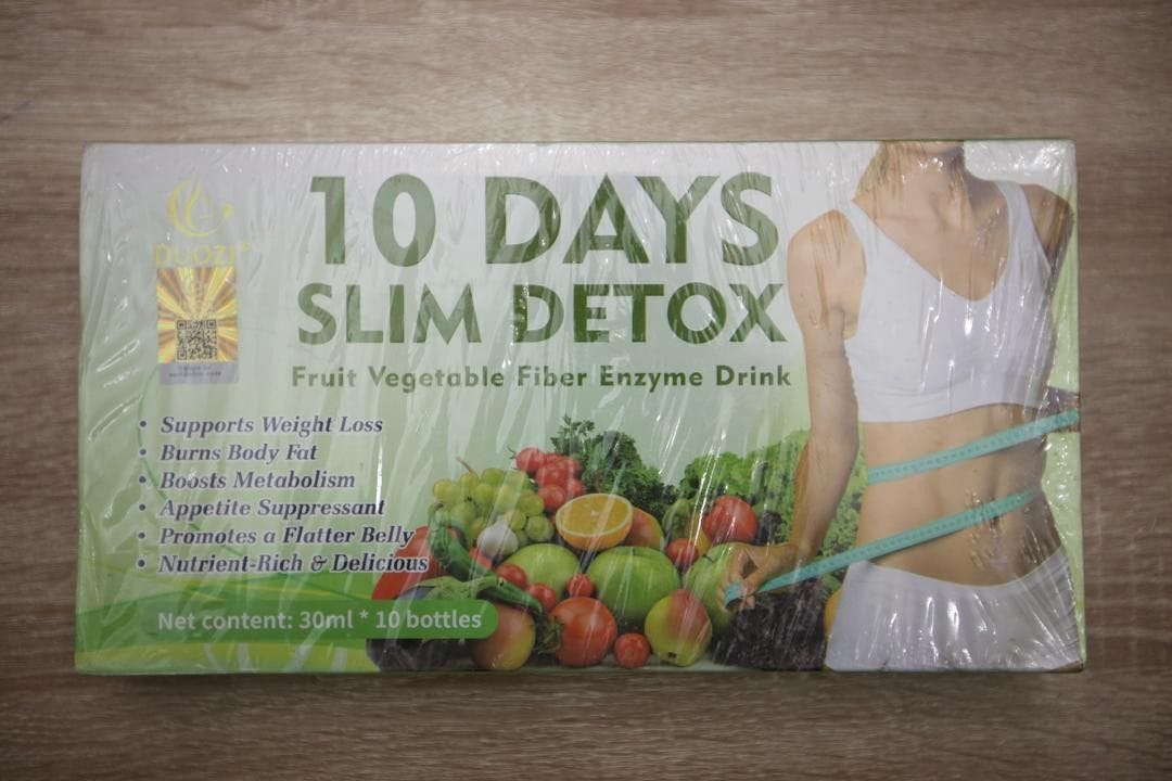 10 DAYS SLIM DETOX FRUIT VEGETABLE FIBER ENZYME DRINK