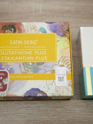 Satin Skinz Glutathione Plus Astaxanthin Plus